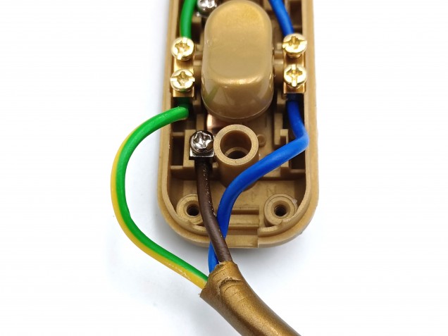 Inline torpedo lamp switch light switch 2 or 3 core black