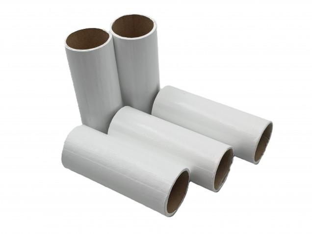 Chandelier Candle covers White Card 68mm x 24mm 