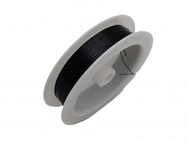 chandelier wire DARK BRONZE coloured copper 0.4mm x 10 metres 