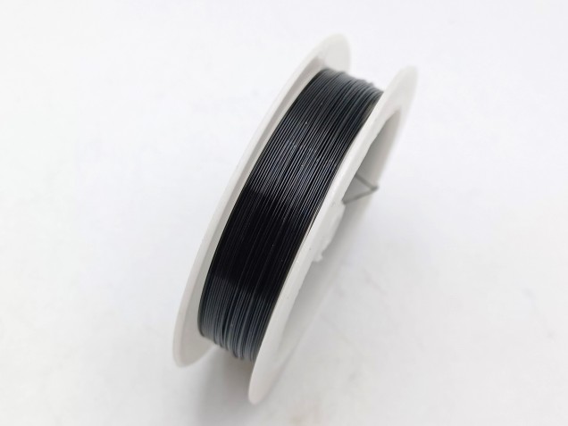 chandelier wire DARK BRONZE coloured copper 0.4mm x 10 metres 