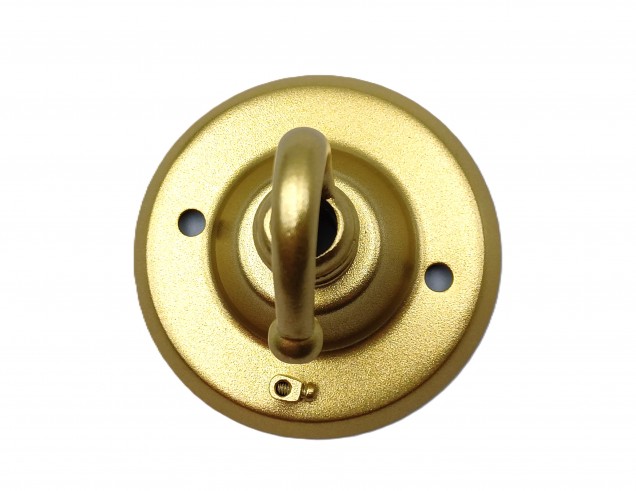 Chandelier Ceiling Rose Hook in gold 15 kgs max load