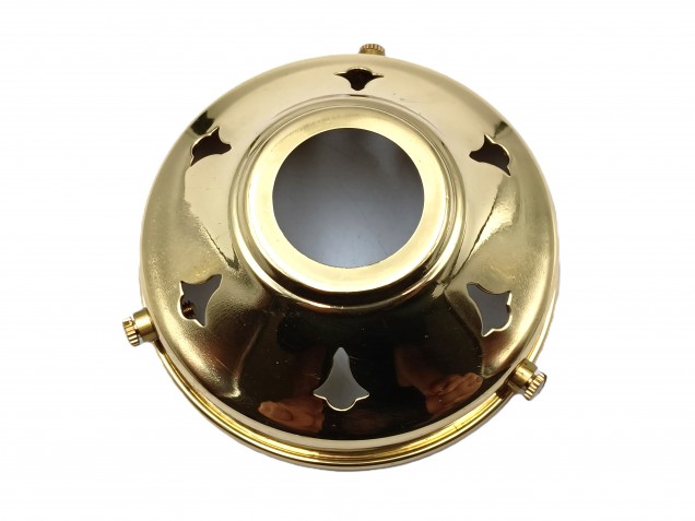 Polished Brass Lampshade Holder Gallery 3 1~4 inch