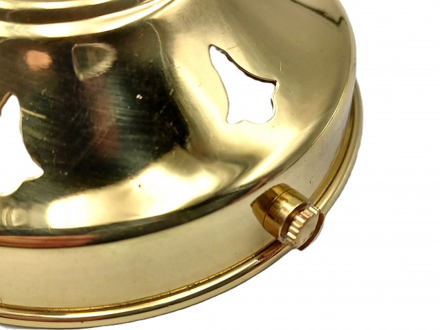 Polished Brass Lampshade Holder Gallery 3 1~4 inch