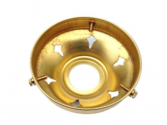 Polished Brass Lampshade Holder Gallery 3 1~4 inch