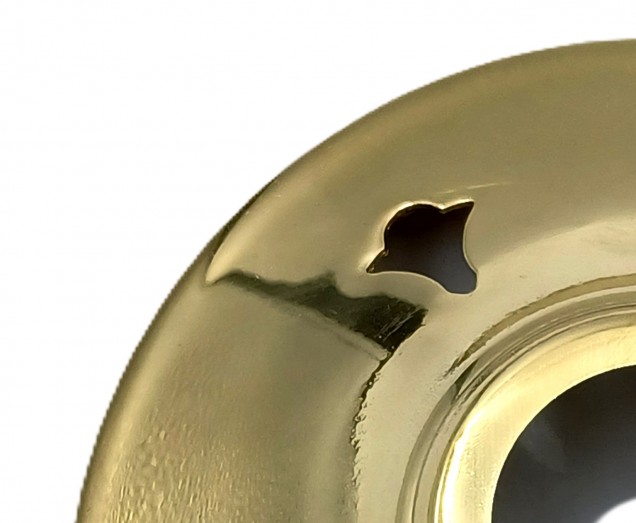 BRASS EFFECT GALLERY WIDTH 109MM OR 4 1~4 INCH