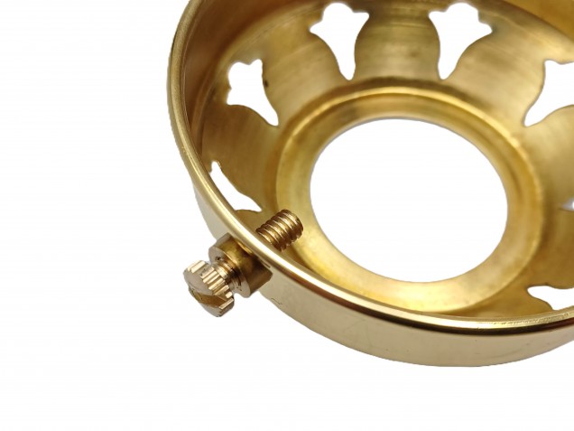 Brass Lampshade Holder 2 1~4 Inch - 28mm Centre Hole