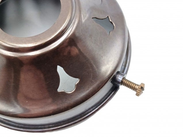 ANTIQUE BRASS EFFECT GALLERY WIDTH 83MM OR 3 1~4