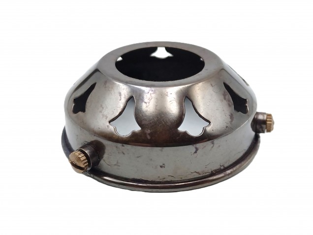 Lamp Shade Gallery 2 and a Quarter Inch Antique Brass Effect Gallery  Glass Shade Holder