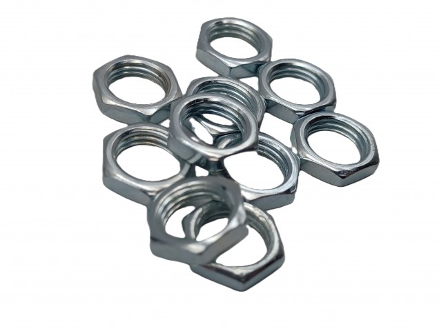 M10 METRIC THREADED NUTS - PACK OF 10