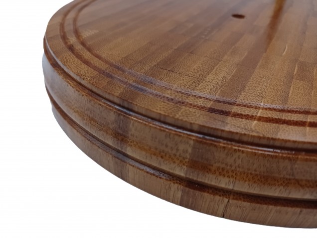 Large Hardwood Ceiling Pattress varnished 