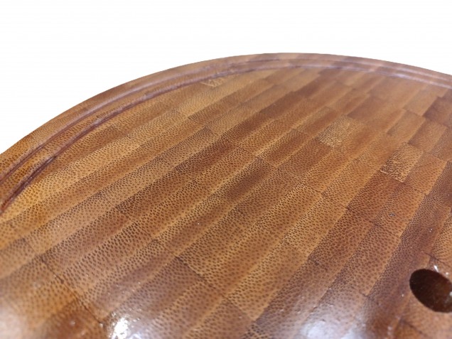 Large Hardwood Ceiling Pattress varnished 