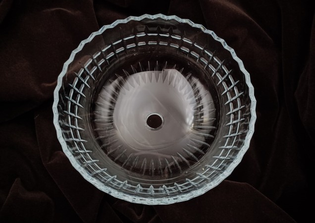 Chandelier lower bowl large glass Bottom Bowl 