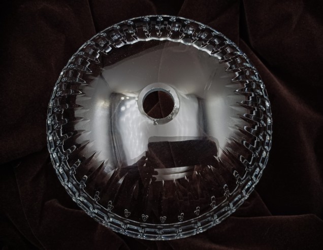 Chandelier lower bowl large glass Bottom Bowl 
