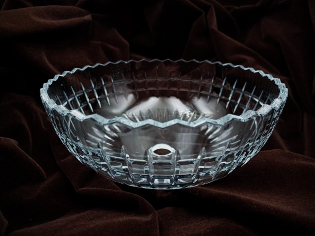 Chandelier lower bowl large glass Bottom Bowl 