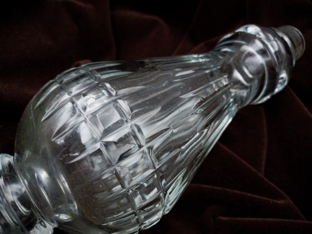 Vintage Chandelier glass stem 