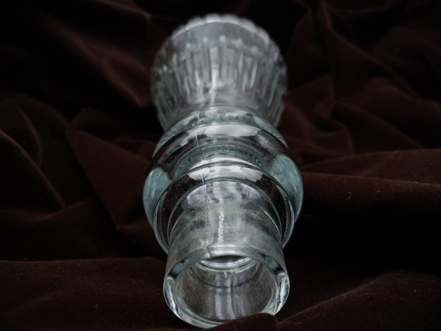 Vintage Chandelier glass stem 