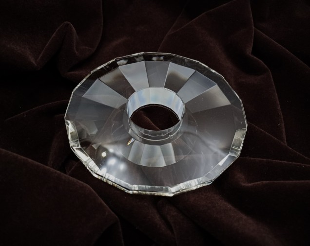 New Chandelier crystal drip dish