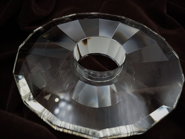 New Chandelier crystal drip dish