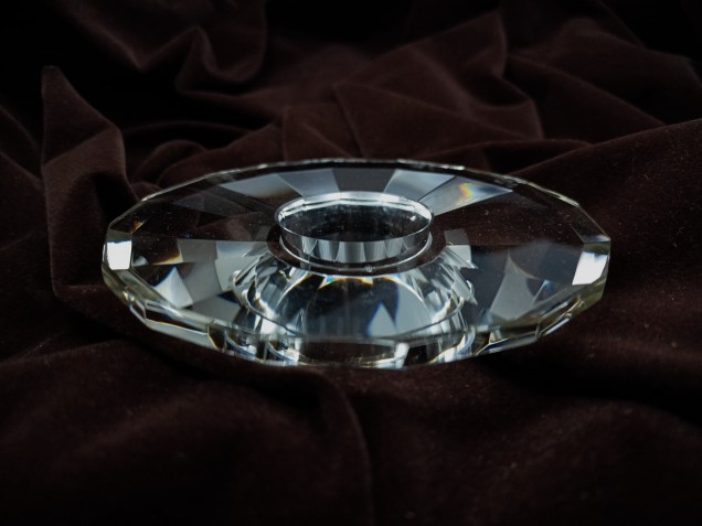 New Chandelier crystal drip dish