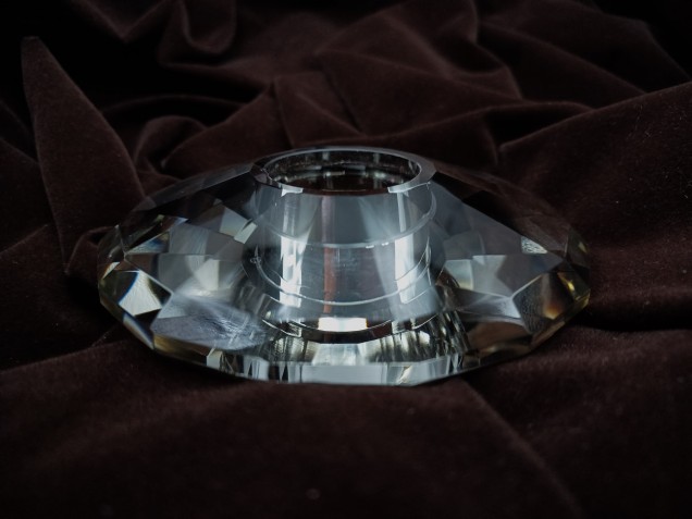 New Chandelier crystal drip dish