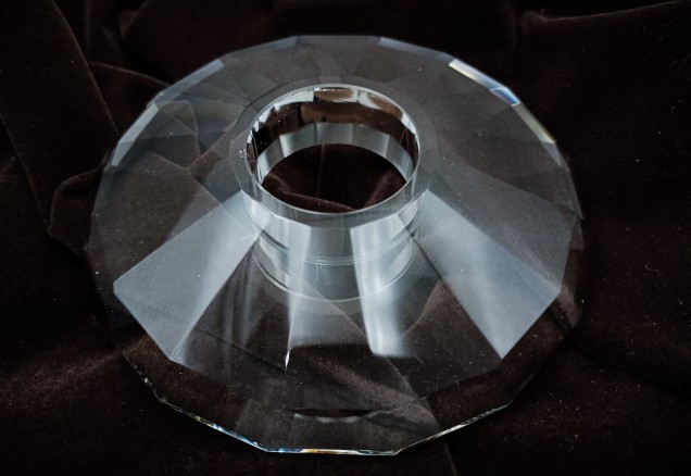 New Chandelier crystal drip dish