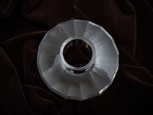 New Chandelier crystal drip dish