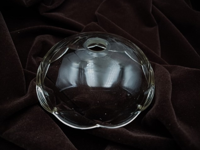 Vintage Chandelier cut glass drip pan 