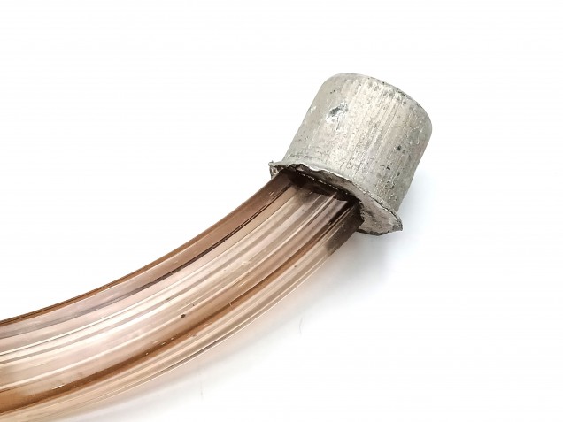 Vintage Murano Chandelier Arms purple