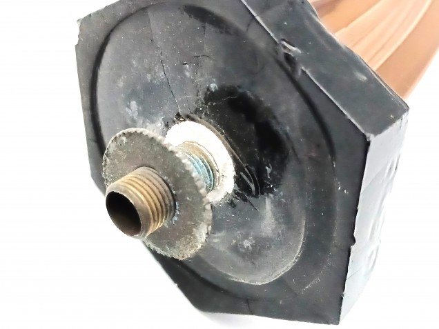 Vintage Murano Chandelier Arms purple