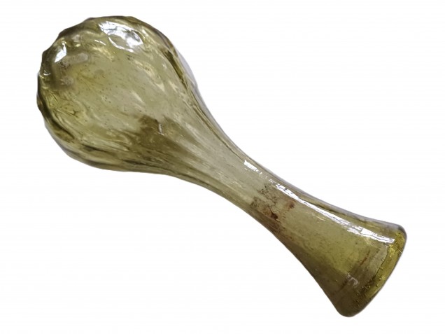 Antique Venetian Chandelier centre stem green