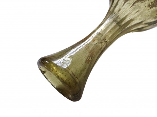 Antique Venetian Chandelier centre stem green