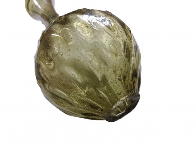 Antique Venetian Chandelier centre stem green