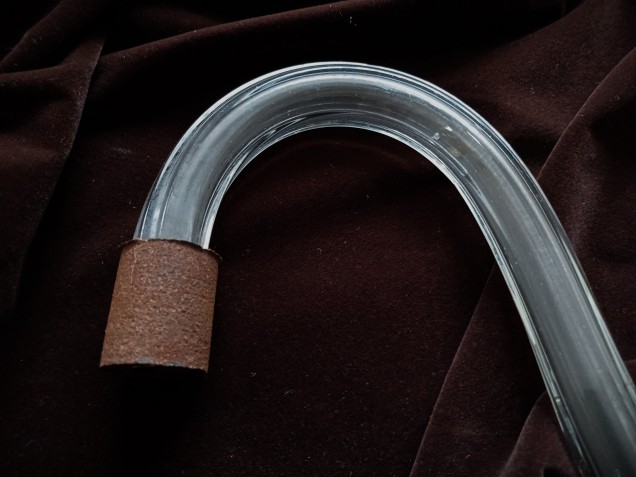 Antique Venetian Glass Chandelier fluted arm 