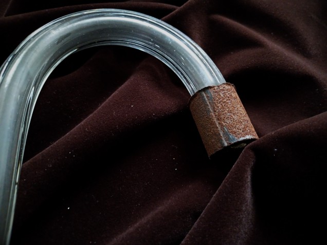 Antique Venetian Glass Chandelier fluted arm 