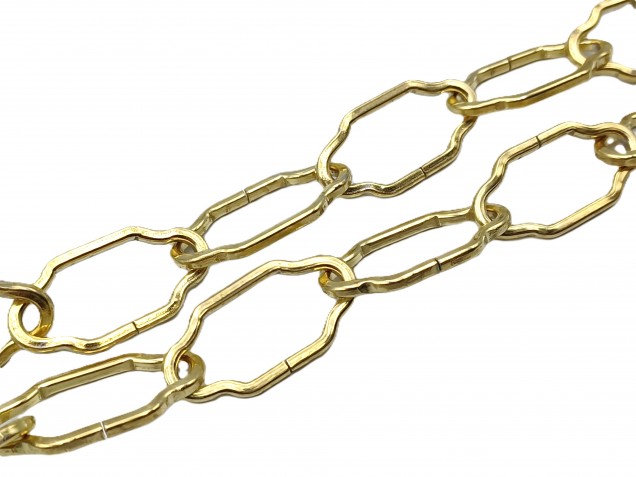 Gothic Style Brass Plated Chandelier Chain 10kg Max Load