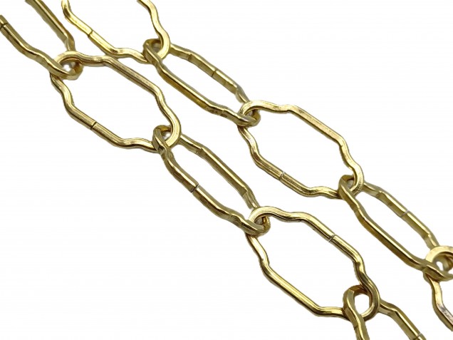 Gothic Style Brass Plated Chandelier Chain 10kg Max Load