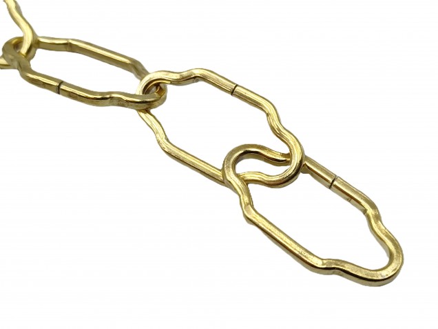 Gothic Style Brass Plated Chandelier Chain 10kg Max Load