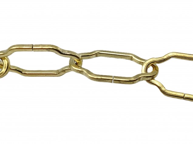 Gothic Style Brass Plated Chandelier Chain 10kg Max Load