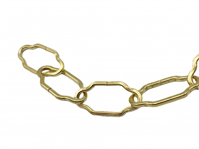 Gothic Style Brass Plated Chandelier Chain 10kg Max Load