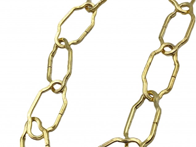 Gothic Style Brass Plated Chandelier Chain 10kg Max Load