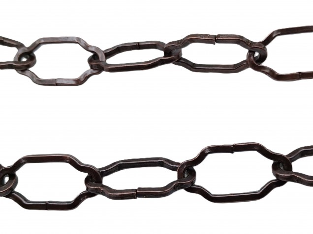 Gothic Style Antique Plated Chandelier Chain 10kg Max Load