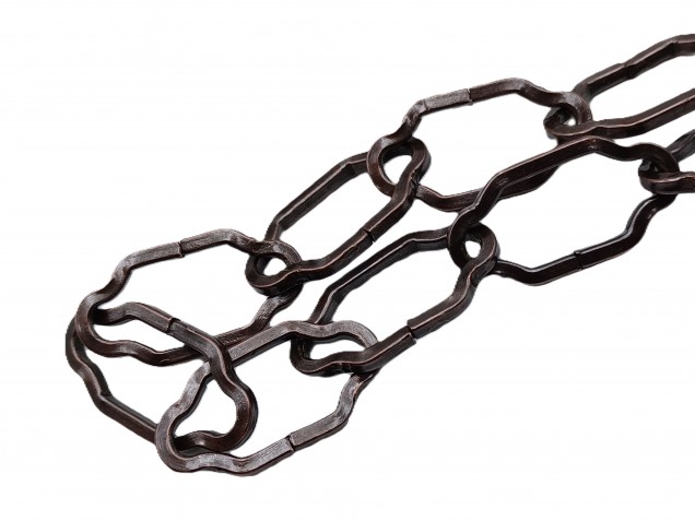 Gothic Style Antique Plated Chandelier Chain 10kg Max Load