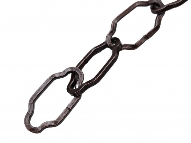 Gothic Style Antique Plated Chandelier Chain 10kg Max Load