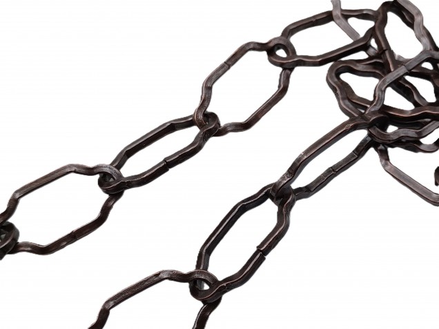 Gothic Style Antique Plated Chandelier Chain 10kg Max Load