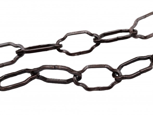 Gothic Style Antique Plated Chandelier Chain 10kg Max Load