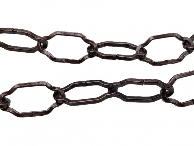 Gothic Style Antique Plated Chandelier Chain 10kg Max Load