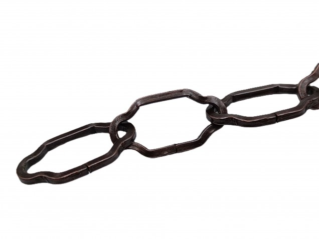 Gothic Style Antique Plated Chandelier Chain 10kg Max Load