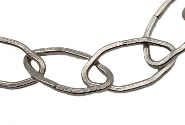 Chrome Chandelier Chain Gothic Link Chrome Plated Finish - 10KG Max Load