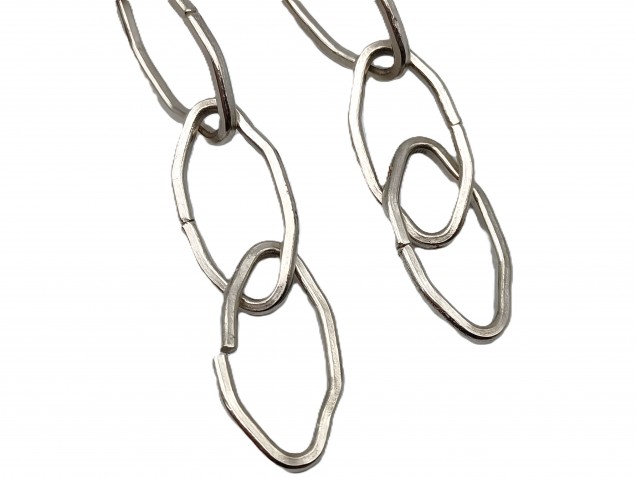 Chrome Chandelier Chain Gothic Link Chrome Plated Finish - 10KG Max Load