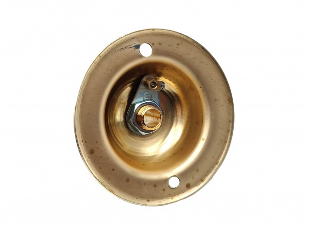 Solid Brass Ceiling Rose Hook Plate 5 finishes